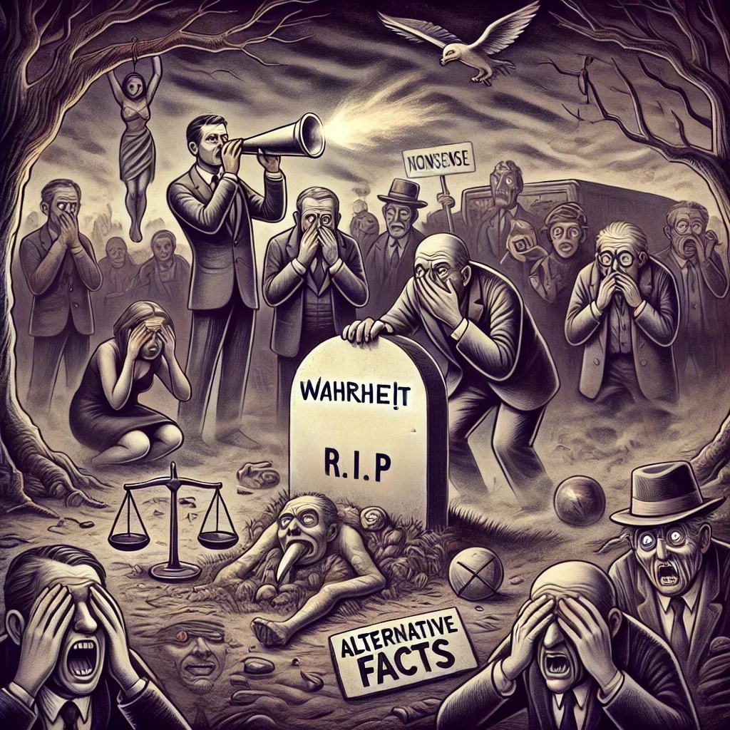 Requiem für eine Wahrheit, die nicht alternativ ist.