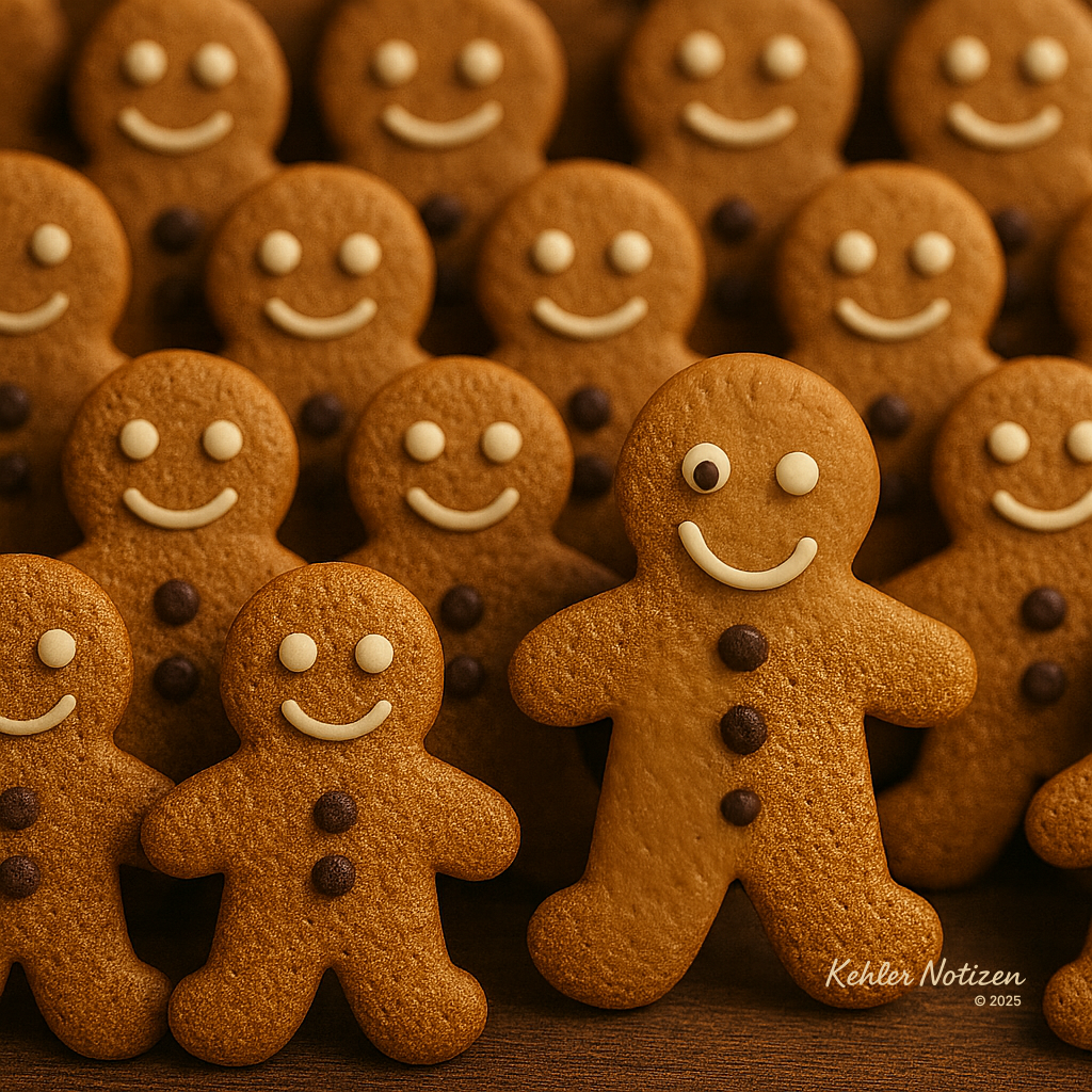 Ein schiefes Lächeln für den Nikolaus